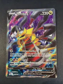 Giratina V 185/196 Pokemon TCG: Lost Origin Near Mint (NM) Full Art - Image 1