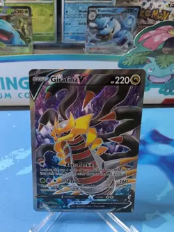 Giratina V 185/196 Pokemon TCG: Lost Origin Near Mint (NM) Full Art - Image 1