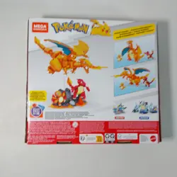 NEW OPEN BOX Mega Construx Pokemon Charmander Evolution Set Charmelon Charizard - Image 4