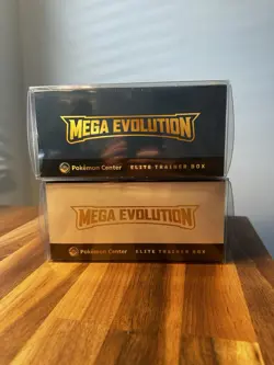 Pokemon Center Mega Evolution Gardevoir & Lucario ETB Set - Sealed w/Protectors - Image 5