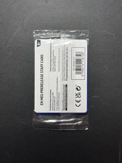 Pokemon: Mega Evolution Staff Promo Pack Set of 4 Sealed Prerelease Cards - Image 2