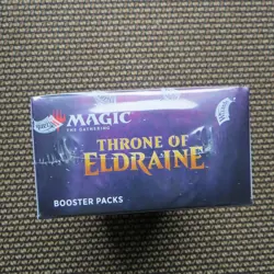 MAGIC THE GATHERING-THRONE OF ENDRAINE SEALED BOX BOOSTER PACKS - Image 5