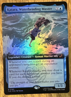 MTG: Avatar: The Last Airbender Eternal-Legal, Katara, Waterbending Master Foil - Image 1