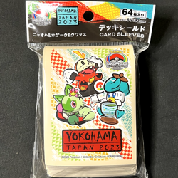 Pokemon Card Sleeves Yokohama World Championships 2023 Starters US Seller - Image 1