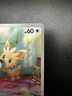 Pokemon Lillipup #154/086 SV White Flare Holo Illustration TCG Card 2025 - Image 3