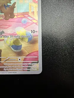 Pokemon Lillipup #154/086 SV White Flare Holo Illustration TCG Card 2025 - Image 4
