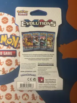 Pokemon TCG XY Evolutions Charizard Sleeved English Booster Blister Pack New - Image 2
