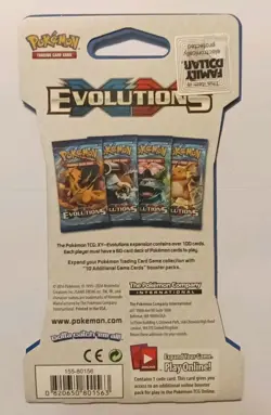 Pokemon TCG XY Evolutions Sleeved Booster Blister Pack New 10 Cards Venusaur - Image 2