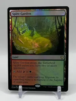 Spire Garden - FOIL - Commander Legends: Battle for Baldur's Gate (CLB) - Image 1