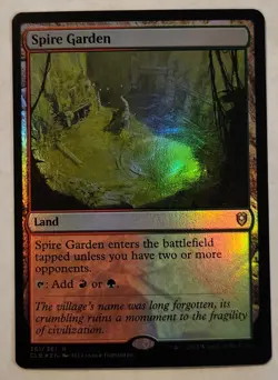 Spire Garden Commander Legends: Battle for Baldur's Gate Foil - Image 1