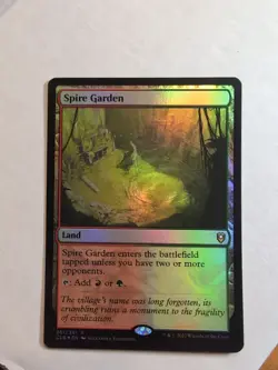 Spire Garden Commander Legends: Battle for Baldur's Gate Foil NM!!! - Image 1