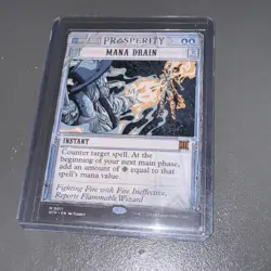 Mana Drain OTJ Breaking News Mint 0011 MTG OTP Mythic Unplayed NM - Image 2
