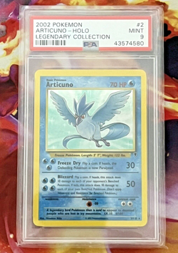 2002 Pokemon Legendary Collection Articuno Holo #2 PSA 9 MINT (97) - Image 1