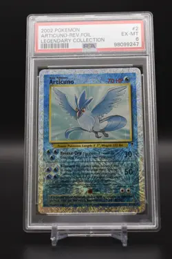 Pokemon Articuno Legendary Collection Reverse Holo Rare #2 2002 - PSA 6 - Image 1