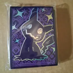 Pokemon Card Sleeves 65 Count 2023 Mimikyu Paldean Fates New Sealed - Image 1