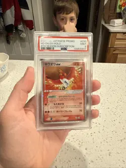 Ho-Oh EX Pokemon 2006 Holo 4th Season Sub Promo Japanese 030/PLAY PSA 9 - Image 1