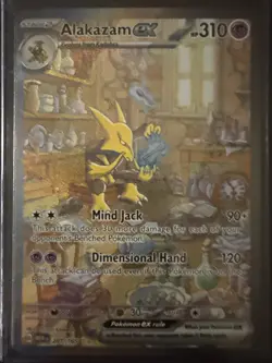 2023 Pokemon S&V 151 Alakazam EX Special Illustration Rare 201/165 Pack Fresh 🔥 - Image 1