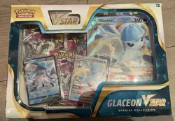 POKEMON TCG GLACEON V STAR Special Collection Box | Factory Sealed NEW. - Image 1