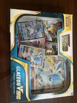 Pokemon TCG Glaceon & Leafeon VSTAR Special Collection Box SET - Factory Sealed - Image 1