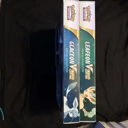 Pokemon TCG Glaceon & Leafeon VSTAR Special Collection Box SET - Factory Sealed - Image 4