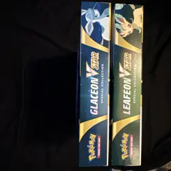 Pokemon TCG Glaceon & Leafeon VSTAR Special Collection Box SET - Factory Sealed - Image 5