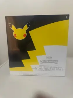 Pokemon 25th Celebrations Elite Trainer Box Pokemon Center ETB Sealed 820650809866 - Image 1