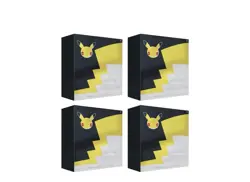 Pokemon 25th Anniversary Celebrations Pokemon Center ETB Sealed Case Of 4 - Image 2