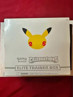 Pokemon Center Exclusive Celebrations Elite Trainer Box ETB Factory Sealed 820650809866 - Image 1