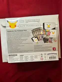 Pokemon Center Exclusive Celebrations Elite Trainer Box ETB Factory Sealed 820650809866 - Image 3