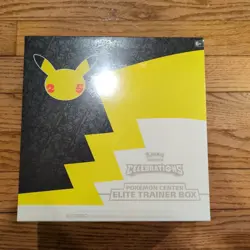 Pokemon Center PC Celebrations ETB Elite Trainer Factory Sealed Box - Small Cut - Image 1