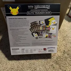 Pokemon TCG: Celebrations Pokemon Center ETB Sealed SMALL SLICE WRAP see pics - Image 4