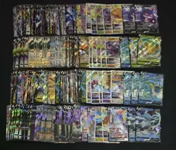 200 Lot Pokemon TCG Chinese Card RR RRR VMAX Gengar Glaceom Leafeon SQ #17 -FI38 - Image 1