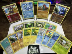 17 Card Lot, XY Steam Siege, Pokemon TCG, 2016, Rare, Reverse Holo, Uncommon, NM - Image 1