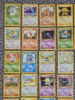 Complete 1999 Base Set 17-102 Non Holo Pokemon Card WOTC TCG Bulk lot - Image 3