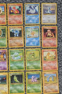 Complete 1999 Base Set 17-102 Non Holo Pokemon Card WOTC TCG Bulk lot - Image 5