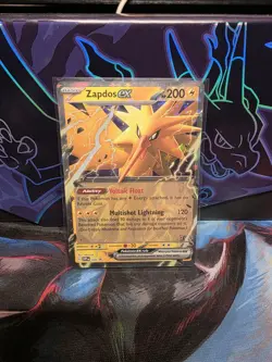 Pokemon TCG Scarlet & Violet 151 Holo Promo Zapdos EX SVP049 - Image 1