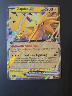 Zapdos EX SVP 049 Promo Scarlet And Violet 151 Pokemon TCG NM - Image 2