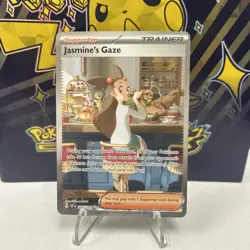 Pokemon TCG Jasmine's Gaze 245/191 Sv08: Surging Sparks Holo NM/M - Image 1