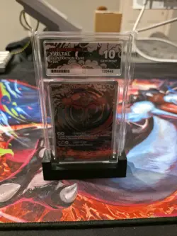 Pokemon TCG Yveltal Card Illustration Rare Paradox Rift 205/182 ACE 10 English - Image 1