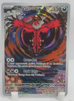 Yveltal 205/182 Pokemon Paradox Rift Illustration Rare NM/M Unplayed Pack Fresh - Image 1
