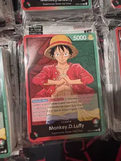16x Monkey D. Luffy Demo Deck Pre-Errata - OP01-003 - One Piece Sealed Complete - Image 4