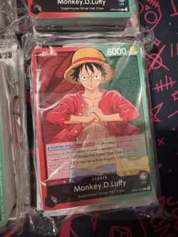16x Monkey D. Luffy Demo Deck Pre-Errata - OP01-003 - One Piece Sealed Complete - Image 5