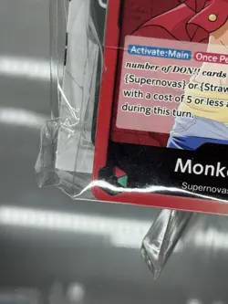 One Piece CCG Monkey.D.Luffy Pre Errata Demo Deck Sealed English - Image 5