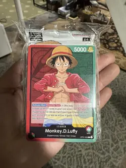 OP-01 Monkey D. Luffy Alpha Demo Deck Sealed 2022 One Piece (Pre-Errata) - Image 2