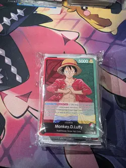 OP-01 Monkey D. Luffy Alpha Demo Deck Sealed 2022 One Piece (Pre-Errata) - Image 1