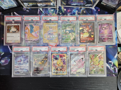 Pokemon TCG PSA 10, 9, 8 Lot of (11) Graded, Snorlax, Pikachu, Charizard, etc.🔥 - Image 1