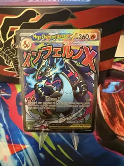 Mega Charizard X Ex Promo 023 - Pokemon Phantasmal Flames from Charizard UPC 2X - Image 2