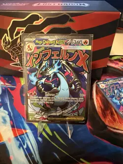 Mega Charizard X Ex Promo 023 - Pokemon Phantasmal Flames from Charizard UPC 2X - Image 3