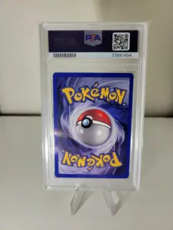 1999 Pokemon TCG Alakazam Base Set Holo Unlimited Rare Card 1/102 PSA 9 - Image 2