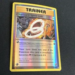 Pokemon TCG Charizard Spirit Link Reverse Holo NM 75/108 - Image 1